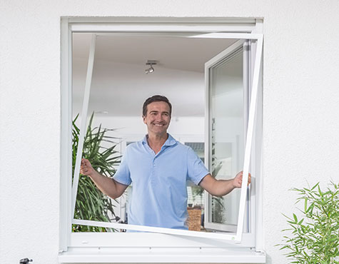 Insektenschutz Spannrahmen für Ihre Fenster